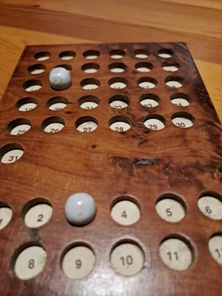 Calendario Perpetuo Legno Artigianale Vintage