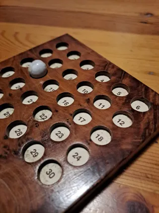 Calendario Perpetuo Legno Artigianale Vintage