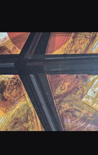 Obra de Josep Grau Garriga firmada Avion