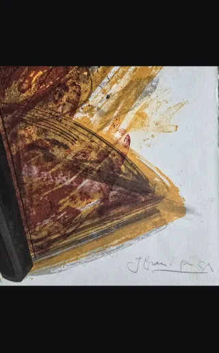 Obra de Josep Grau Garriga firmada Avion