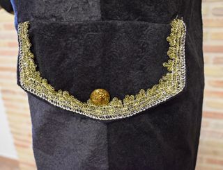 BONITA CHAQUETA DE PIRATA PARA DISFRAZ - Talla 50