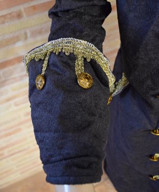 BONITA CHAQUETA DE PIRATA PARA DISFRAZ - Talla 50