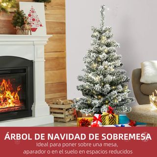Árbol de Navidad Pequeño Artificial 90 cm Luces
