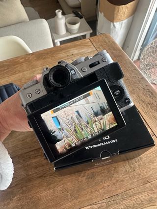 Fujifilm XT10  objetivo XC 1650mm OIS II  Caja ori