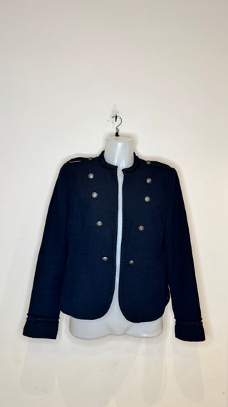 Giacca Militare Bonobo Jeans – Nero Bouclè