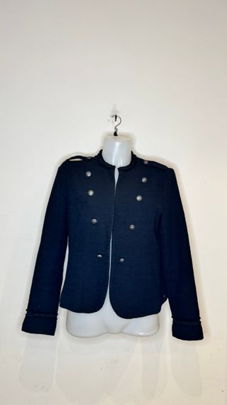 Giacca Militare Bonobo Jeans – Nero Bouclè