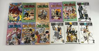 Mangas one piece y soul eater
