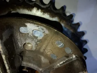 Plato Trasero Yamaha XS DOCH 400