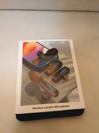 Micrófono Lavalier Inalámbrico para teléfono.