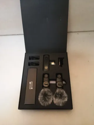 Micrófono Lavalier Inalámbrico para teléfono.