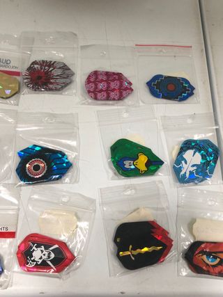 Lote 171 plumas holograma para dardos