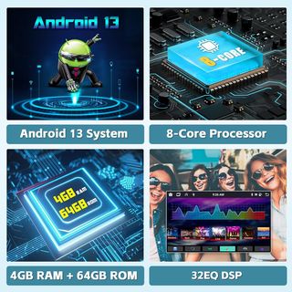 Hikity 8-Core/4G+64G para Peugeot 508 2012-2016 Ra