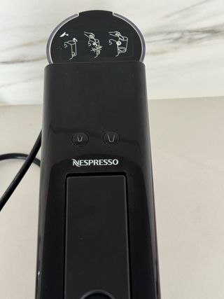 Cafetera Nespresso Krups Negra