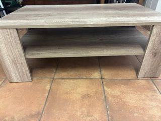 Mesa de centro madera estilo rústico