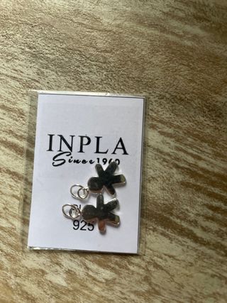 2 Colgantes Niño INPLA Plata