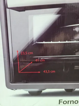 Horno Eléctrico Girmi FE4500 1400W