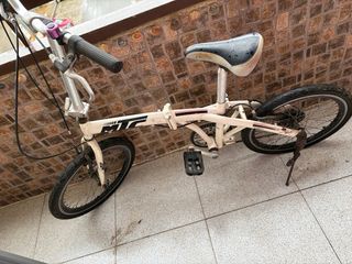 Bicicleta Plegable Blanca