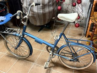 Bicicleta Paseo Vintage Azul