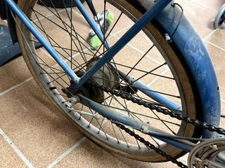 Bicicleta Paseo Vintage Azul