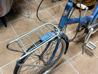 Bicicleta Paseo Vintage Azul
