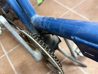 Bicicleta Paseo Vintage Azul