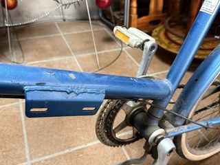 Bicicleta Paseo Vintage Azul