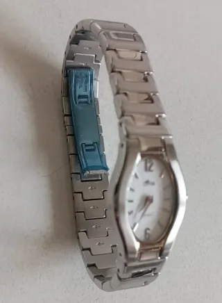 Reloj Lotus Plata y Blanco