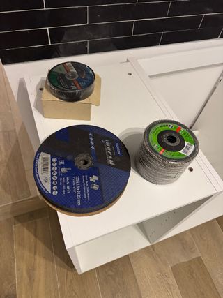 Discos de corte y lijas