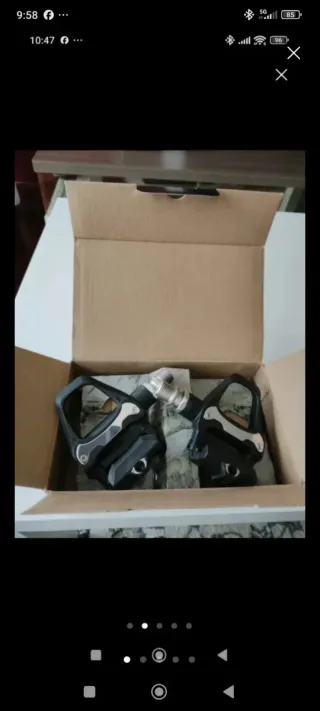 Pedales automáticos carretera