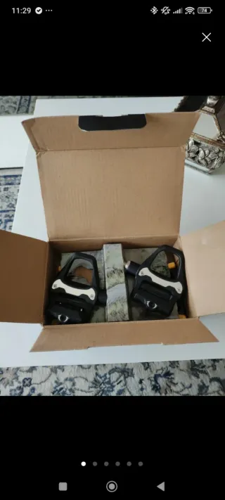 Pedales automáticos carretera