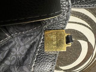 Bolso Loewe Anagram Negro Auténtico
