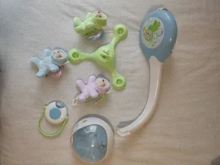 Móvil Ositos Voladores Fisher Price 3 en 1