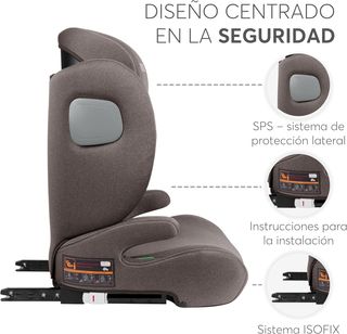 KikkaBoo Silla Coche Grupo 2-3 ISOFIX (15-36 kg) i