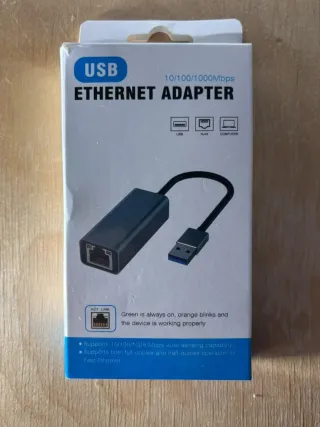 Adaptador USB Ethernet 10/100/1000 Mbps