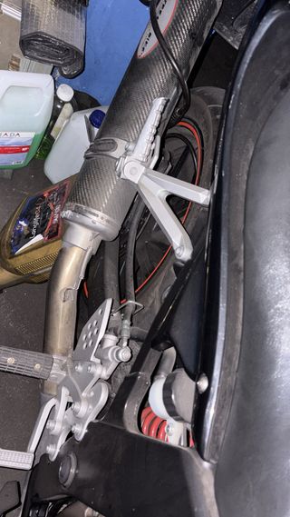 Moto Hyosung GT250R Naranja