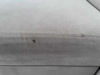 Sofá cama chaiselongue beige (3 plazas)