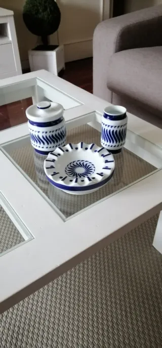 Juego 3 figuras Sargadelos