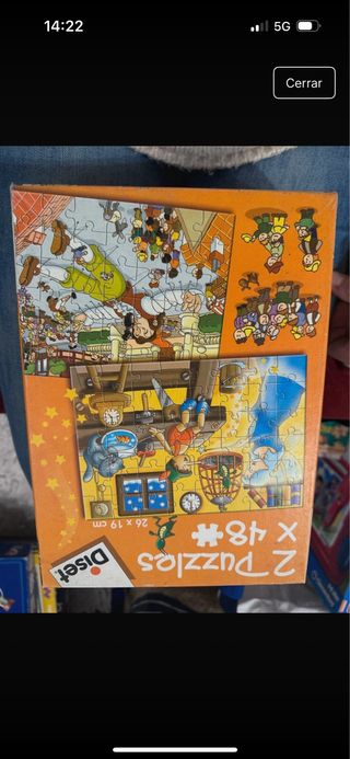 Lote de juegos de mesa y puzzles