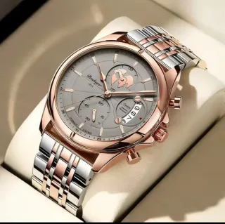 Reloj NIBOSI Hombre Oro y Plata