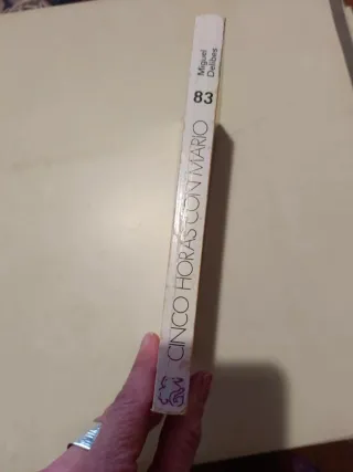 Libro cinco horas con Mario. Versión teatral