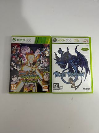 Juegos Xbox 360: Naruto y Blue Dragon