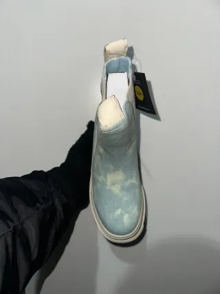 Buffalo Aspha Chelsea Mid Beige/Blu