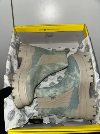 Buffalo Aspha Chelsea Mid Beige/Blu