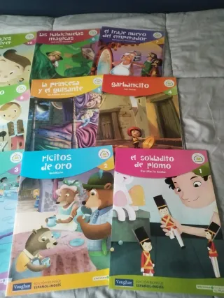 12 Cuentos infantiles bilingües (español e inglés)