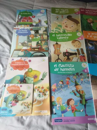 12 Cuentos infantiles bilingües (español e inglés)