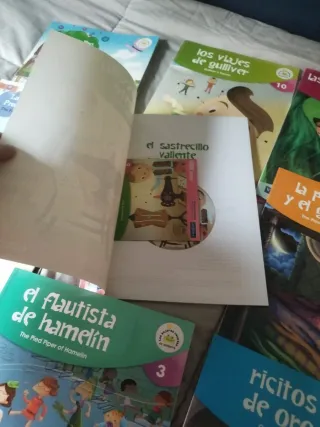 12 Cuentos infantiles bilingües (español e inglés)