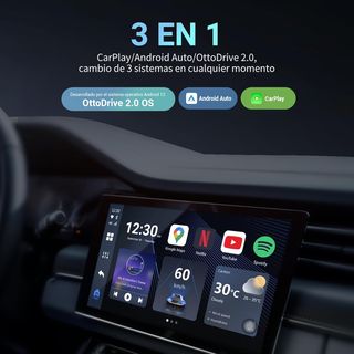 - OTTOCAST P3 Lite CarPlay AI Box, CarPlay Inalá