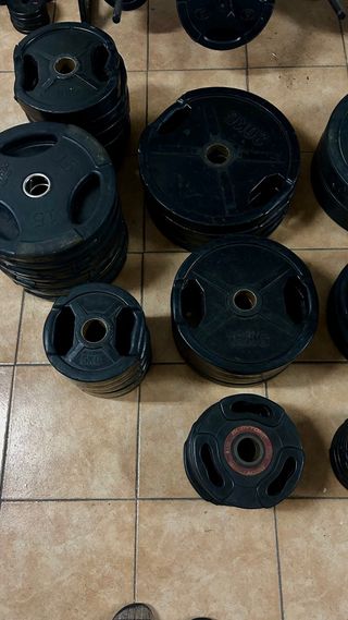 Discos Olímpicos Gimnasio 50mm