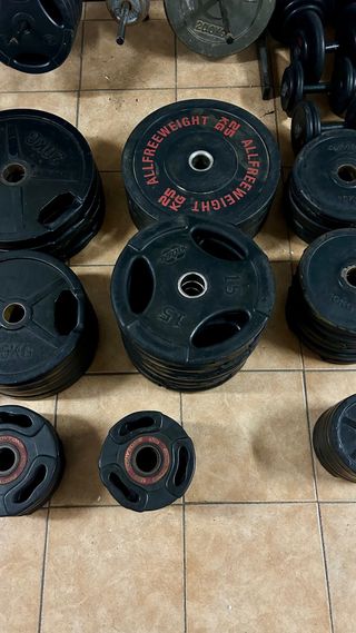 Discos Olímpicos Gimnasio 50mm