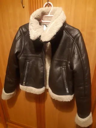 Chaqueta aviador forrada